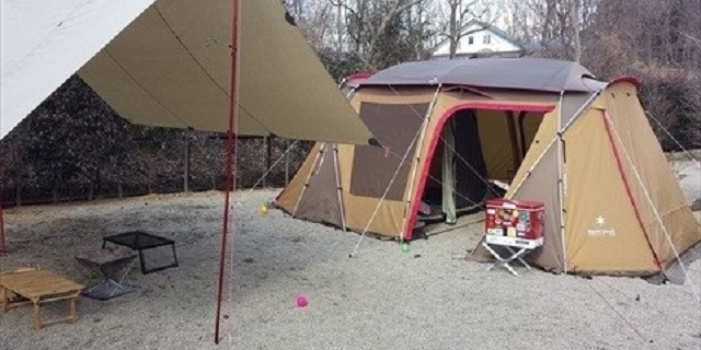 砂　キャンプ場